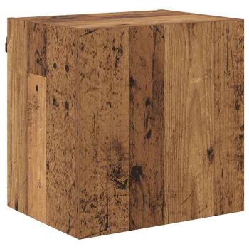 TV-Wandregal Wandmontiert Altholz 40,5x30x40cm Holzwerkstoff