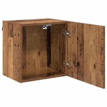 TV-Wandregal Wandmontiert Altholz 40,5x30x40cm Holzwerkstoff