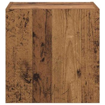 TV-Wandregal Wandmontiert Altholz 40,5x30x40cm Holzwerkstoff