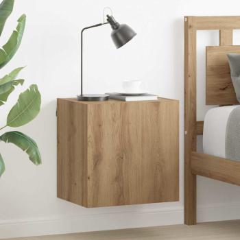 ARDEBO.de - TV-Wandregal Artisan-Eiche 40,5x30x40cm Holzwerkstoff