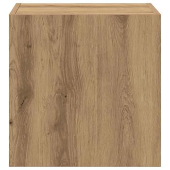 TV-Wandregale 2 pcs Artisan-Eiche 40,5x30x40cm Holzwerkstoff