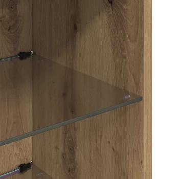 Wandmontierte TV-Schränke 2 pcs Artisan-Eiche 30,5 x 30 x 90 cm