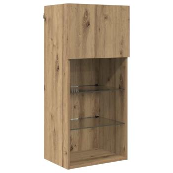 Wandmontierter TV Schrank Artisan-Eiche 40,5 x 30 x 90 cm