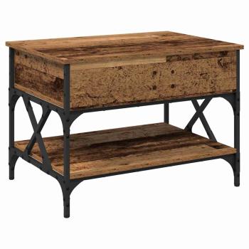 Couchtisch Altholz 70x50x50cm Holzwerkstoff