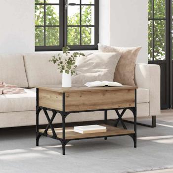 ARDEBO.de - Couchtisch Artisan-Eiche 70x50x50cm Holzwerkstoff