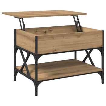 Couchtisch Artisan-Eiche 70x50x50cm Holzwerkstoff