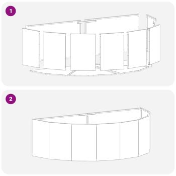 Pflanzkübel Silber 120 x 60 x 35 cm Edelstahl
