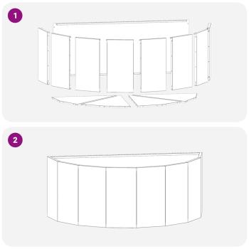 Pflanzkübel Weiß 90 x 45 x 35 cm Stahl