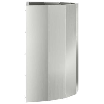 Pflanzkübel Silber 60 x 30 x 50 cm Verzinkter Stahl