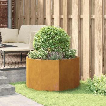 Pflanzkübel Rostig 90 x 90 x 50 cm Wetterfeststahl