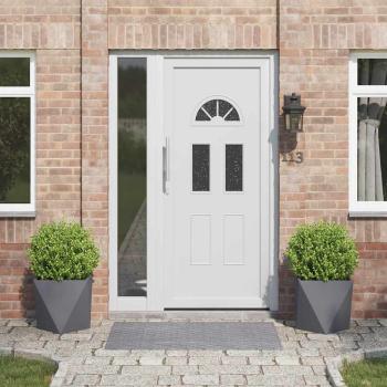 ARDEBO.de - Pflanzkübel 2 pcs Anthrazit 40 x 40 x 40 cm Stahl