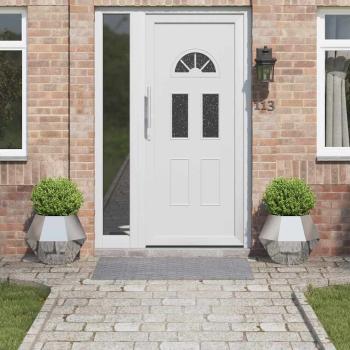 ARDEBO.de - Pflanzkübel 2 pcs Silber 50 x 50 x 40 cm Verzinkter Stahl