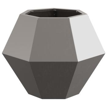 Pflanzkübel 2 pcs Rostig 50 x 50 x 40 cm Wetterfeststahl