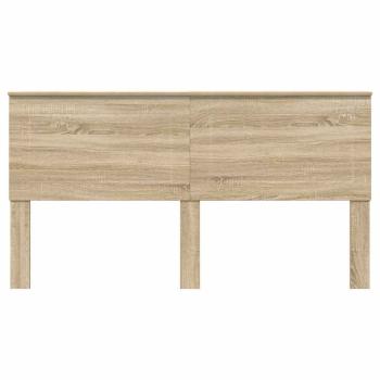 Kopfteil mit Kopfteil Sonoma-Eiche 180 cm Holzwerkstoff