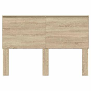 Kopfteil mit Kopfteil Sonoma-Eiche 160 cm Holzwerkstoff