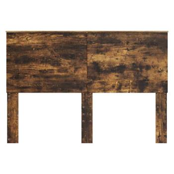 Kopfteil mit Kopfteil Geräucherte Eiche 150 cm Holzwerkstoff