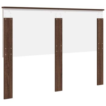 Kopfteil Braun Eichen-Optik 100 cm Holzwerkstoff