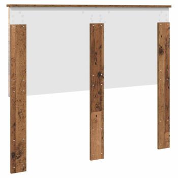 Kopfteil mit Kopfteil Altholz 120 cm Holzwerkstoff