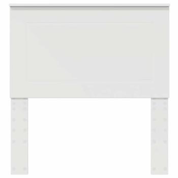 Kopfteil mit Kopfteil Weiß 100 cm Holzwerkstoff