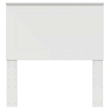 Kopfteil mit Kopfteil Weiß 90 cm Holzwerkstoff