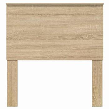 Kopfteil mit Kopfteil Sonoma-Eiche 90 cm Holzwerkstoff