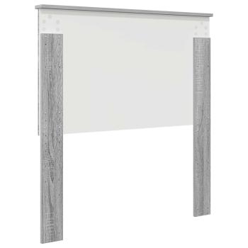 Kopfteil Graues Sonoma 100 cm Holzwerkstoff
