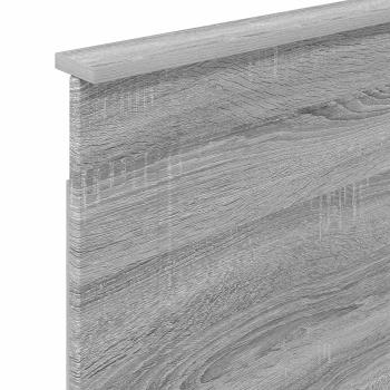 Kopfteil Graues Sonoma 100 cm Holzwerkstoff