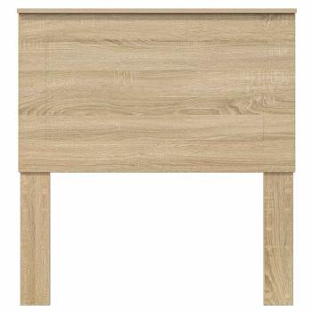 Kopfteil mit Kopfteil Sonoma-Eiche 80 cm Holzwerkstoff