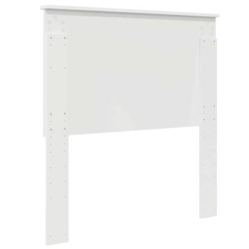 Kopfteil mit Kopfteil Weiß 75 cm Holzwerkstoff