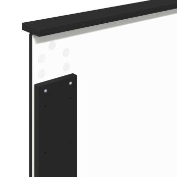 Kopfteil Schwarze Eiche 100 cm Holzwerkstoff