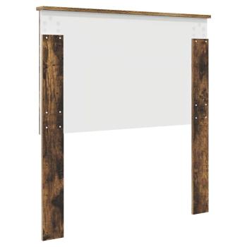 Kopfteil mit Kopfteil Geräucherte Eiche 75 cm Holzwerkstoff