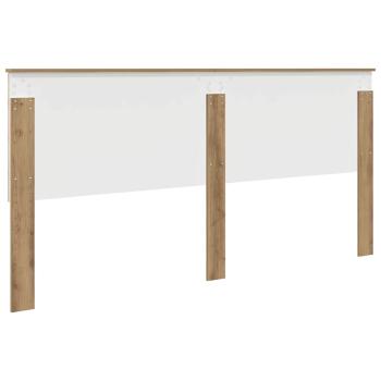 Kopfteil mit Kopfteil Artisan-Eiche 200 cm Holzwerkstoff