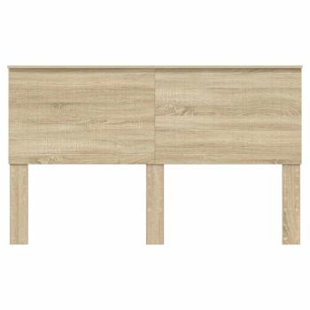 Kopfteil mit Kopfteil Sonoma-Eiche 160 cm Holzwerkstoff