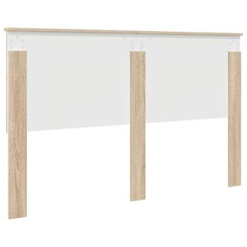 Kopfteil mit Kopfteil Sonoma-Eiche 160 cm Holzwerkstoff