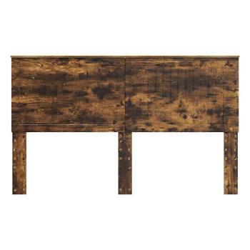 Kopfteil mit Kopfteil Geräucherte Eiche 160 cm Holzwerkstoff