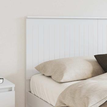 Kopfteil mit Kopfteil Weiß 150 cm Holzwerkstoff