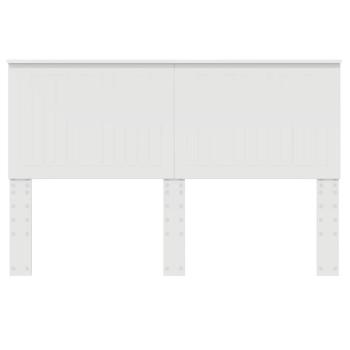 Kopfteil mit Kopfteil Weiß 150 cm Holzwerkstoff