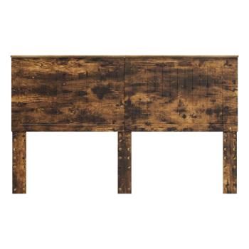 Kopfteil mit Kopfteil Geräucherte Eiche 150 cm Holzwerkstoff