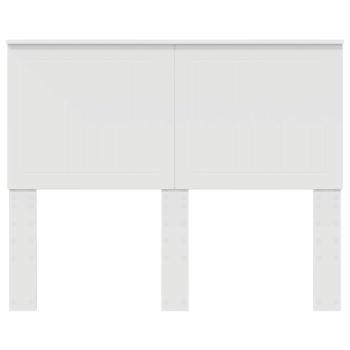 Kopfteil mit Kopfteil Weiß 120 cm Holzwerkstoff