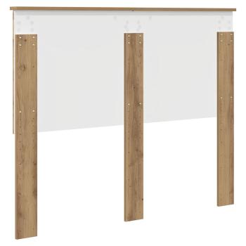 Kopfteil mit Kopfteil Artisan-Eiche 120 cm Holzwerkstoff