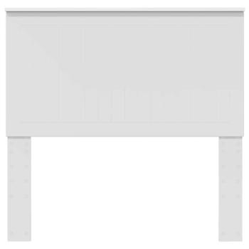 Kopfteil mit Kopfteil Weiß 100 cm Holzwerkstoff