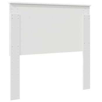 Kopfteil mit Kopfteil Weiß 100 cm Holzwerkstoff