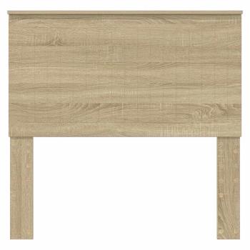 Kopfteil mit Kopfteil Sonoma-Eiche 100 cm Holzwerkstoff