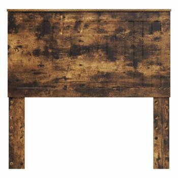 Kopfteil mit Kopfteil Geräucherte Eiche 100 cm Holzwerkstoff