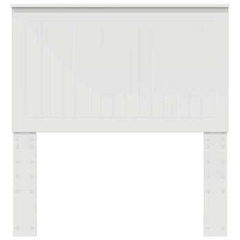 Kopfteil mit Kopfteil Weiß 90 cm Holzwerkstoff