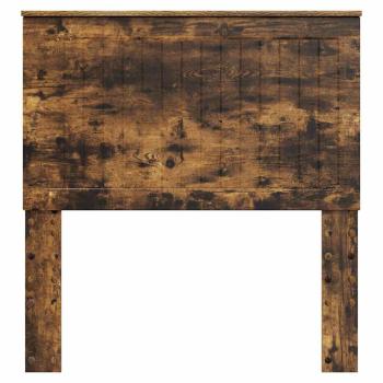 Kopfteil mit Kopfteil Geräucherte Eiche 90 cm Holzwerkstoff