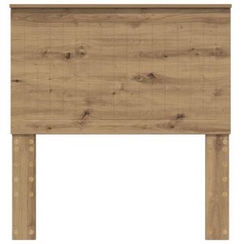 Kopfteil mit Kopfteil Artisan-Eiche 90 cm Holzwerkstoff