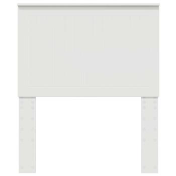 Kopfteil mit Kopfteil Weiß 80 cm Holzwerkstoff