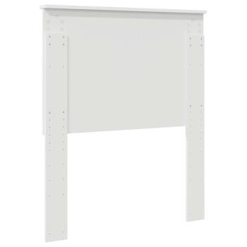 Kopfteil mit Kopfteil Weiß 80 cm Holzwerkstoff