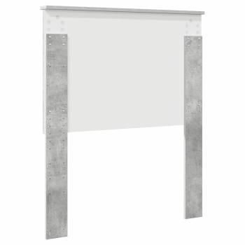 Kopfteil mit Kopfteil Beton Grau 80 cm Holzwerkstoff